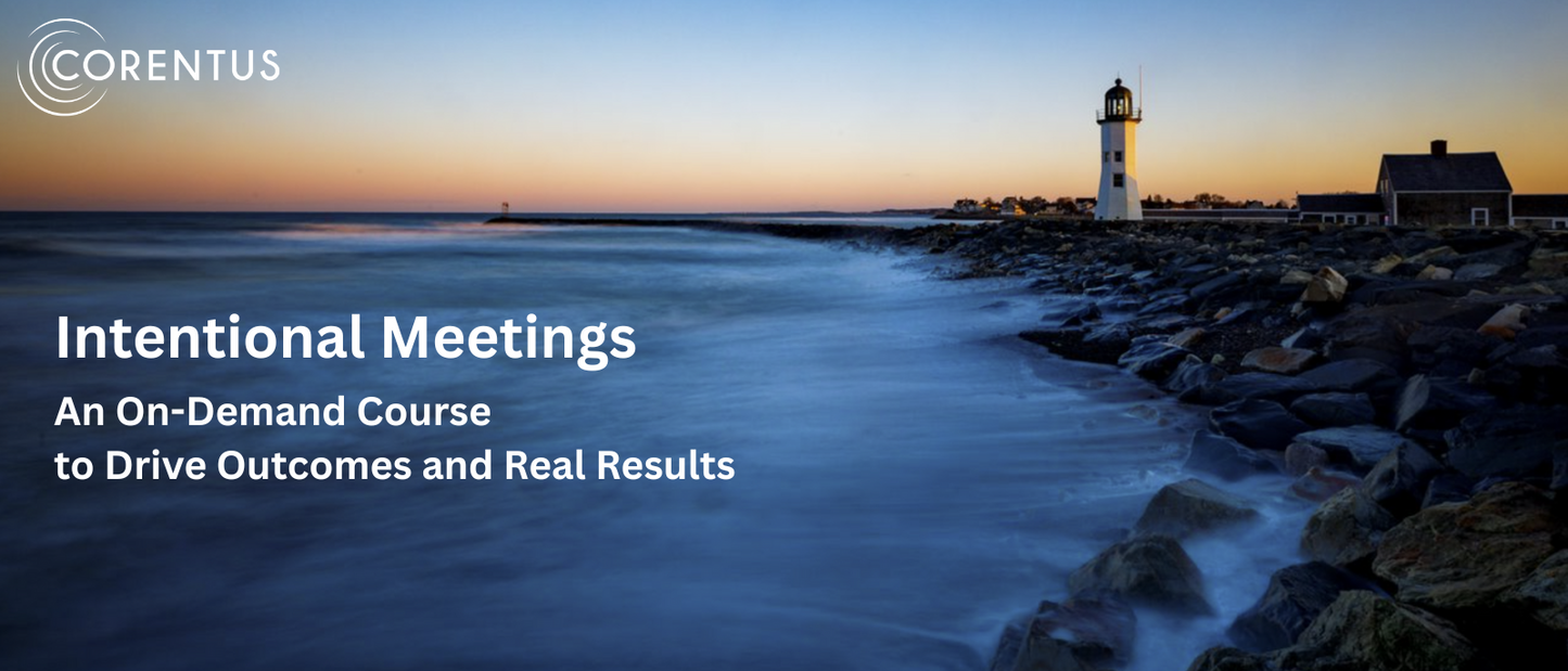 Intentional Meetings | A Corentus Team Tool On Demand